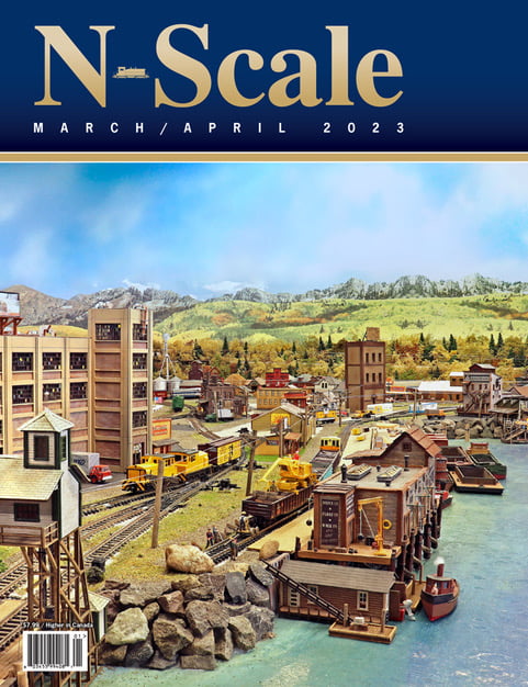 nScale Magazine cover March/April 2023